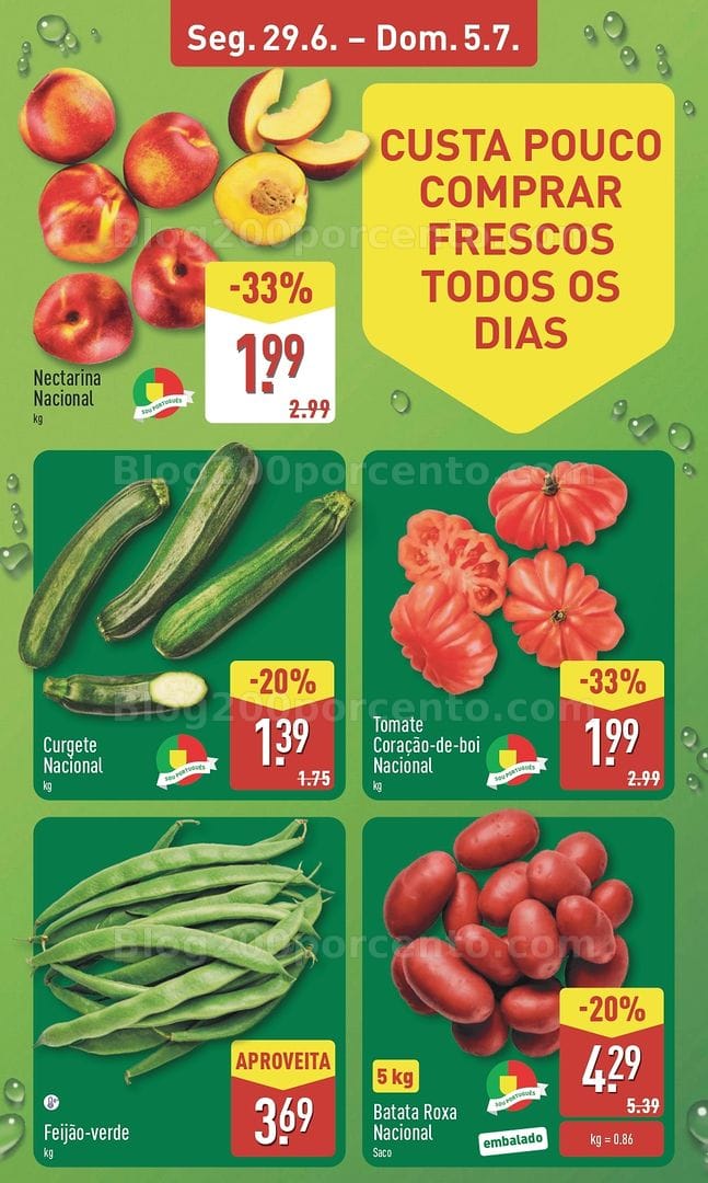 Antevisão Folheto ALDI Promoções de 29 junho a 5 julho